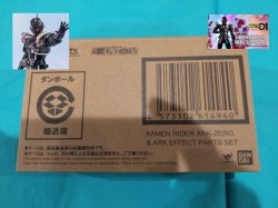 Photo1: Kamen Rider ZERO-ONE - S.H.Figuarts Kamen Rider ARK-ZERO & ARK Perfect Parts Set