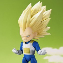 Photo2: DRAGONBALL DAIMA - S.H.Figuarts Super Saiyan 3 VEGETA (Mini) -DAIMA- 『October 2025 release』