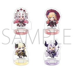 Photo4: hololive Oni no Omen Fair Chuasta Mini Acrylic Stand Complete Set (La+ Darkness, Watame, Ayame, Choco)  『February 2025 release』