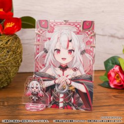 Photo3: hololive Oni no Omen Fair Trading Clear Bromide Box (La+ Darkness, Watame, Ayame, Choco)  『February 2025 release』