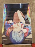 Canvas Print Re:Zero Kara Hajimeru REM lolipop Wall Art Poster (Frameless)