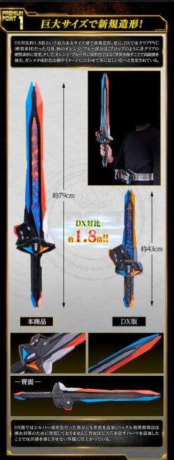 Photo3: Kamen Rider GEATS PREMIUM DX Raising Sword 『December 2025 release』
