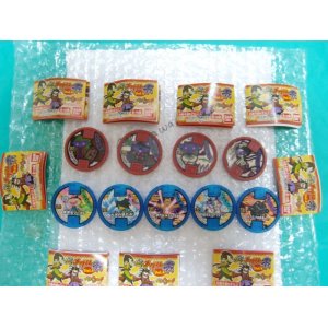 Photo: Yokai Watch Gashapon Yokai Medal Zero Vol.4 Gashapon Limited "9 Medals Set" 