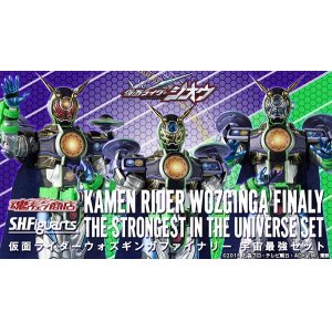 Photo: Kamen Rider ZI-O - S.H.Figuarts Kamen Rider WOZGINGA Finaly The Strongest in the Universe Set 『March 2020 release』