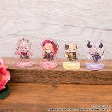 Photo: hololive Oni no Omen Fair Chuasta Mini Acrylic Stand Complete Set (La+ Darkness, Watame, Ayame, Choco)  『February 2025 release』