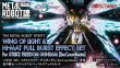 Photo1: METAL ROBOT Damashii [SIDE MS] Wing of Light & Hi-MAT Full Burst Effect Set for Strike Freedom Gundam [Re: Coordinate] 『December 2025 release』