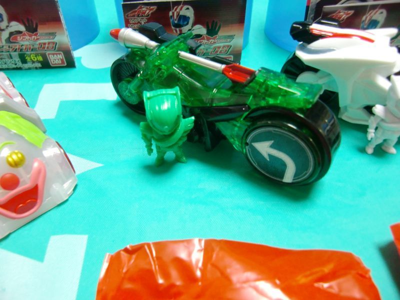 Photo: Kamen Rider Drive Gashapon Shift Car 08 Full Set