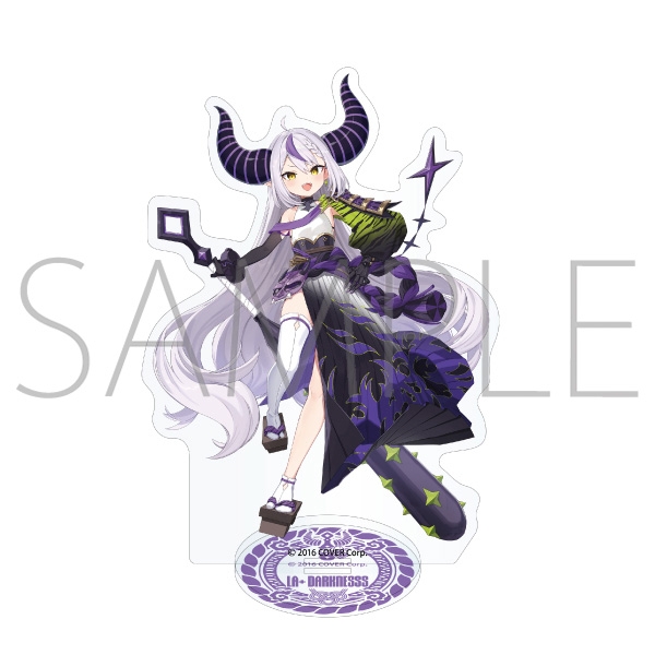 Photo1: hololive Oni no Omen Fair Acrylic Stand La+ Darkness / Laplace Darkness 『February 2025 release』