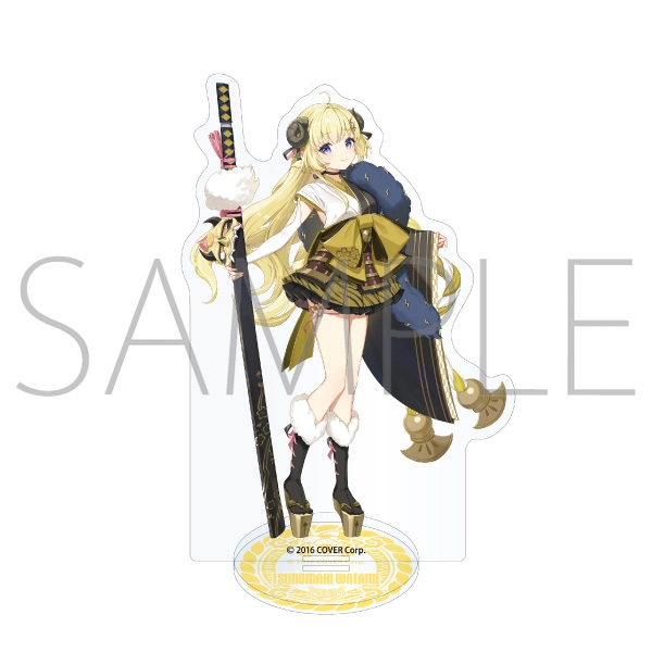 Photo1: hololive Oni no Omen Fair Acrylic Stand Tsunomaki Watame 『February 2025 release』