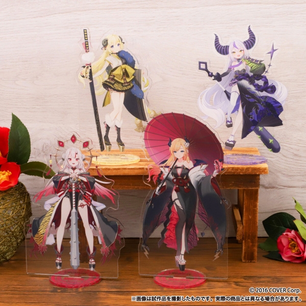 Photo2: hololive Oni no Omen Fair Acrylic Stand La+ Darkness / Laplace Darkness 『February 2025 release』